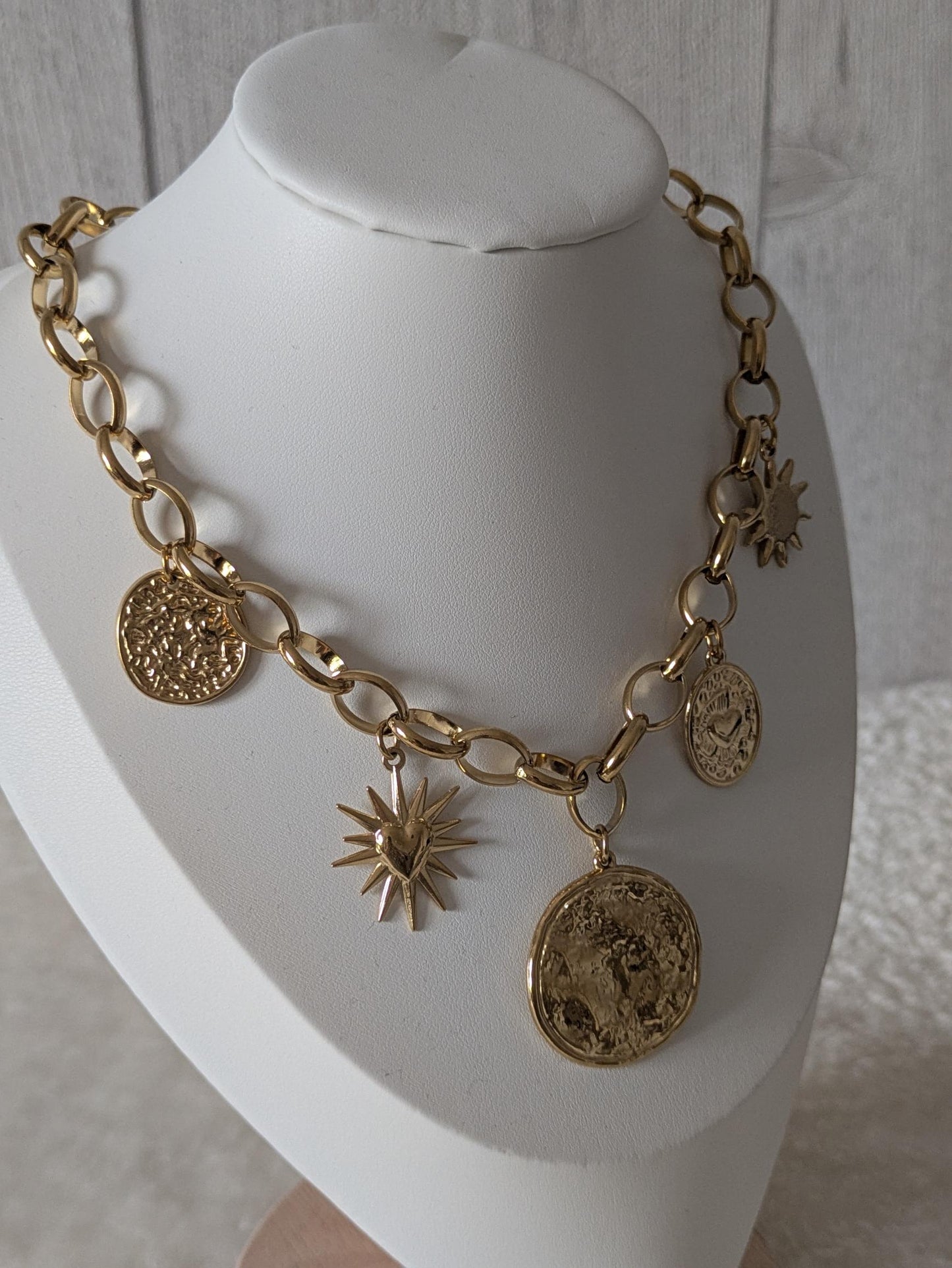 COLLIER MAÉ - DORÉ