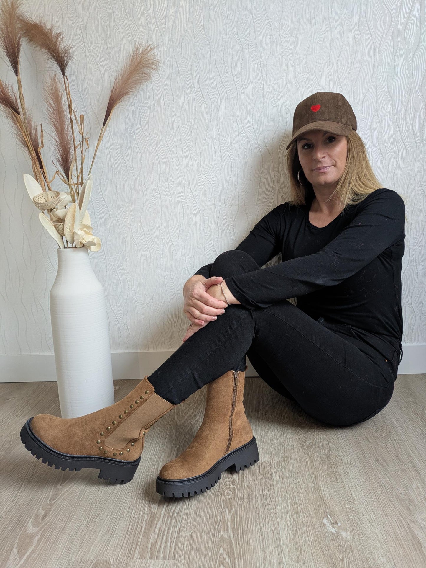 BOTTINES CHELSEA - CAMEL