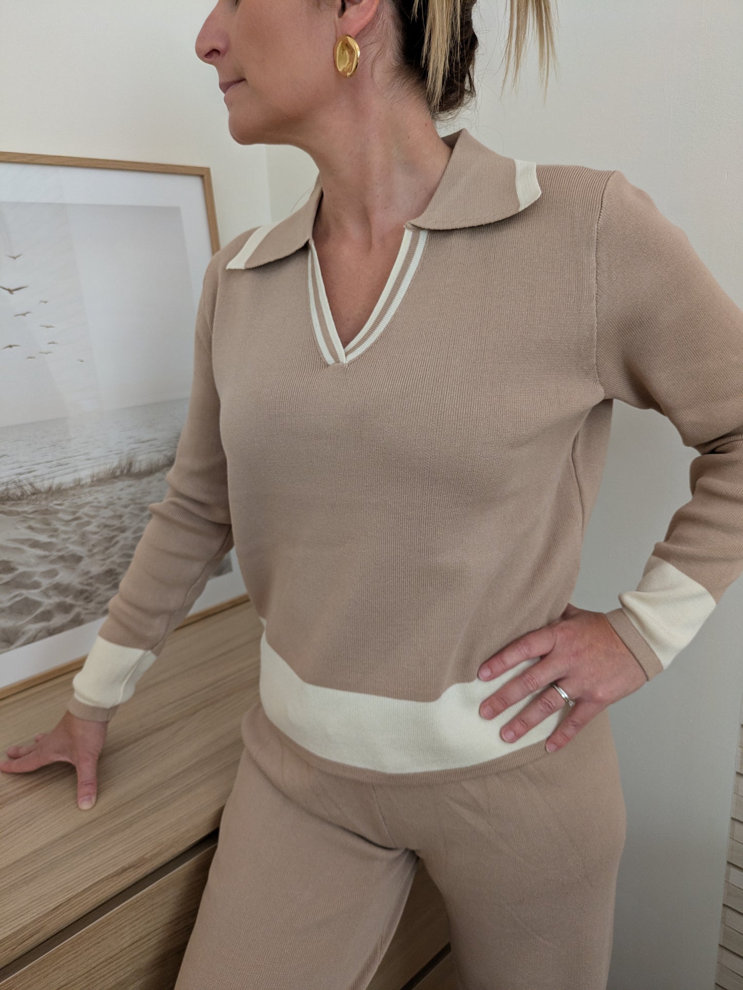 ENSEMBLE SPORTSWEAR IDA - TAUPE