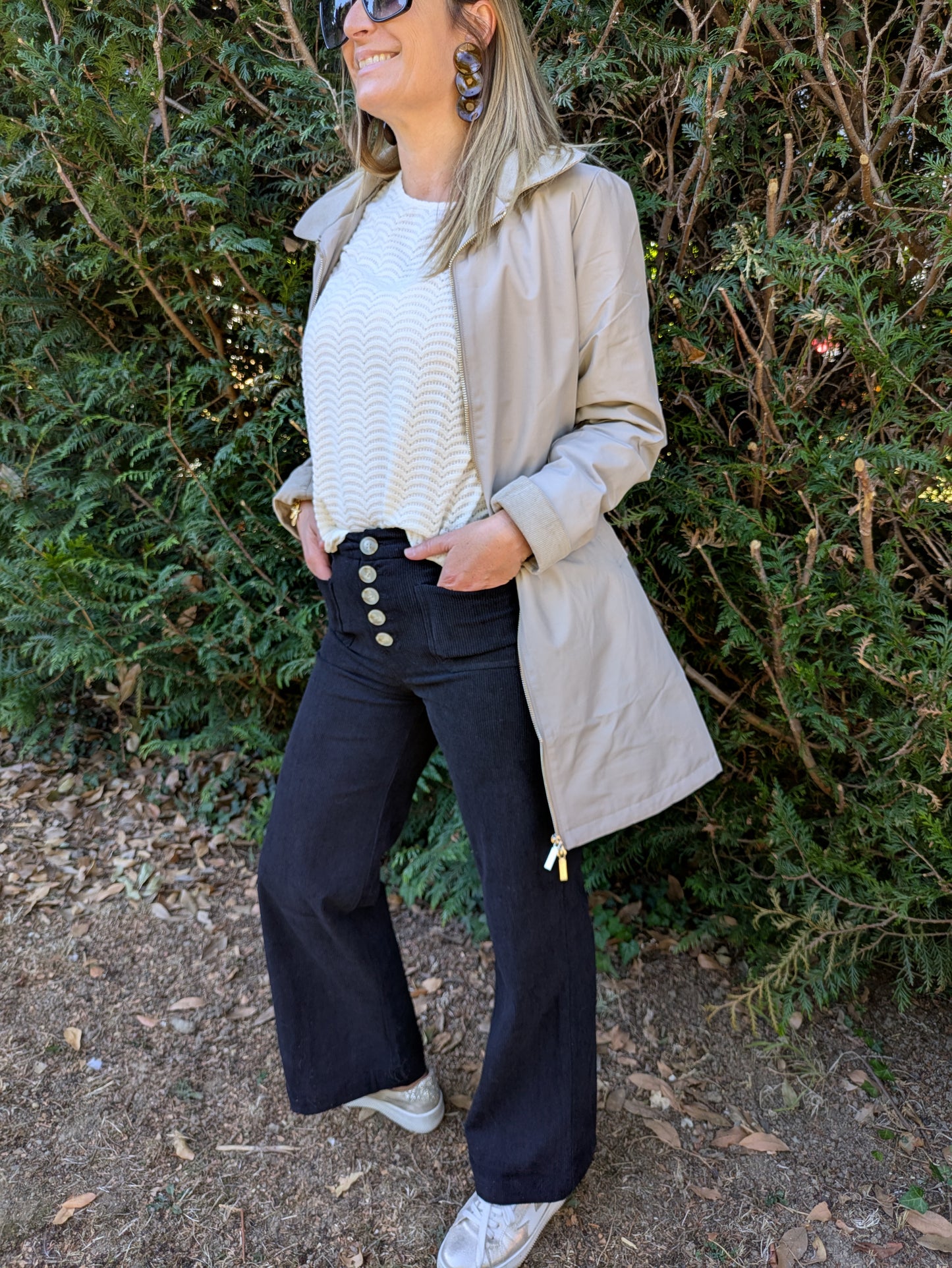 IMPERMÉABLE FLORA - BEIGE