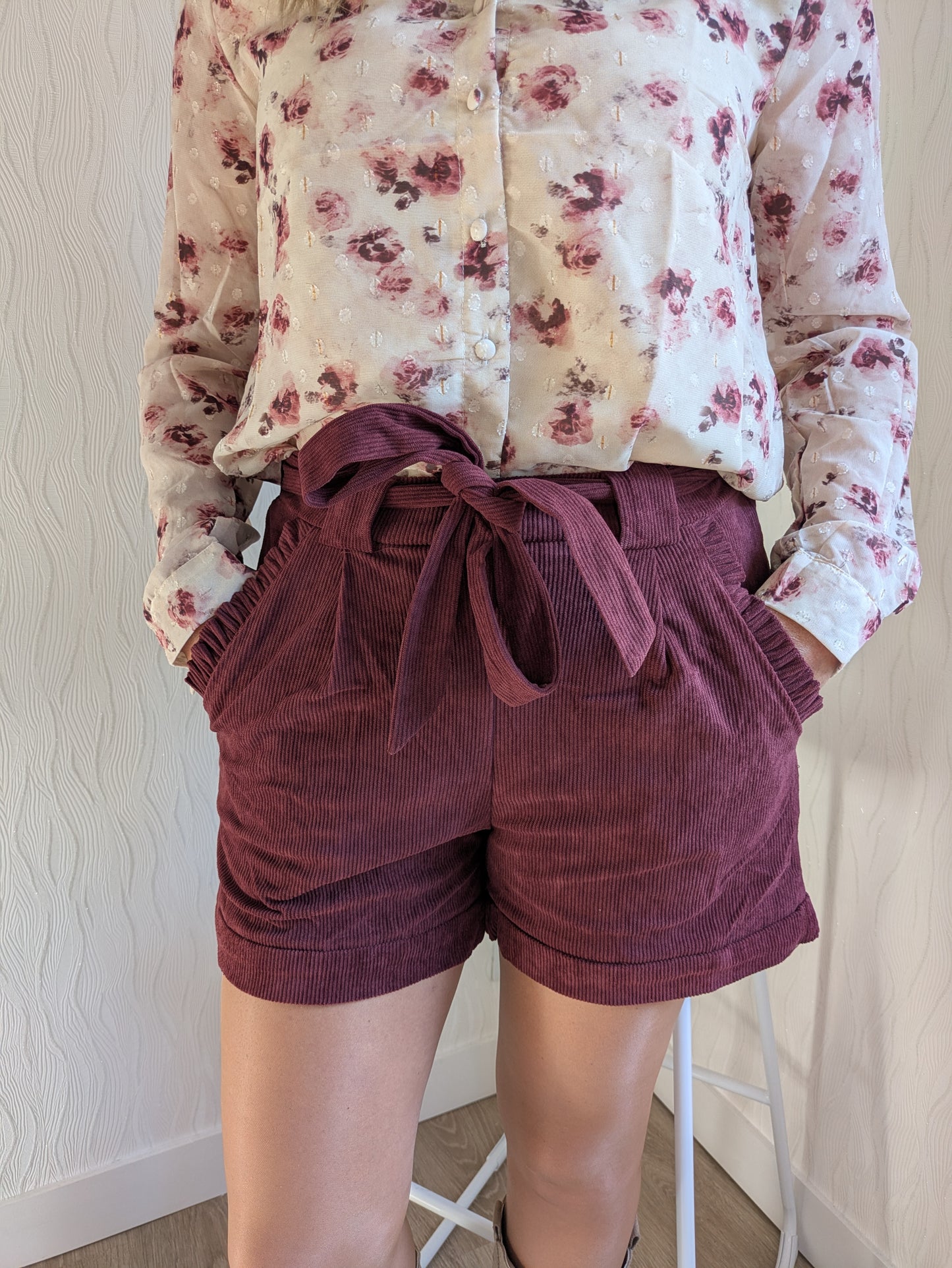 SHORT NOVA - BORDEAUX