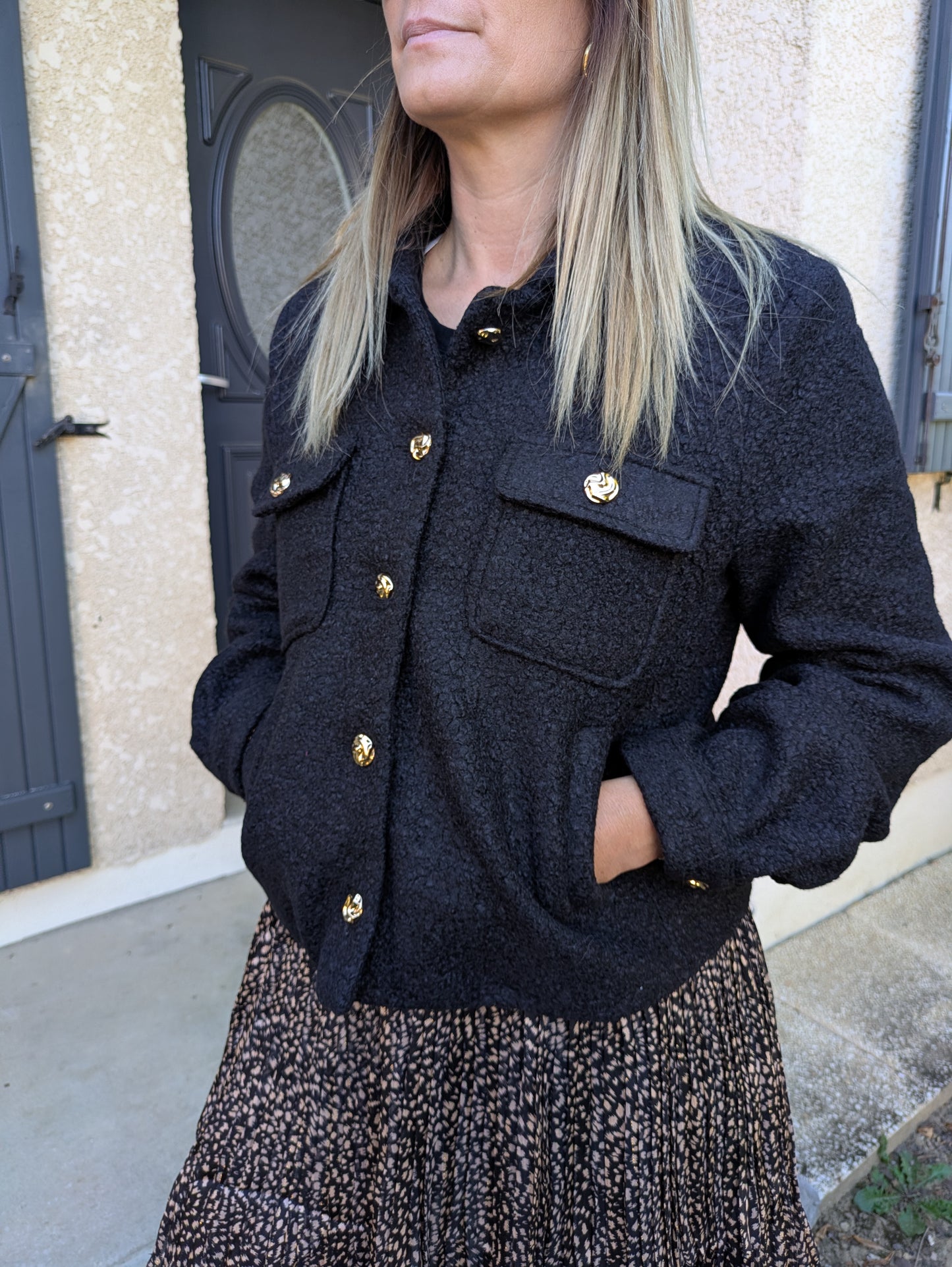 VESTE CHLOÉ - NOIR