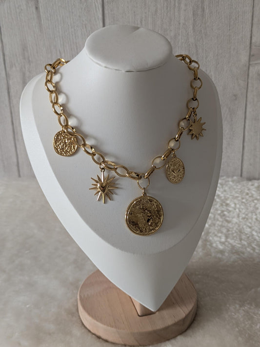 COLLIER MAÉ - DORÉ