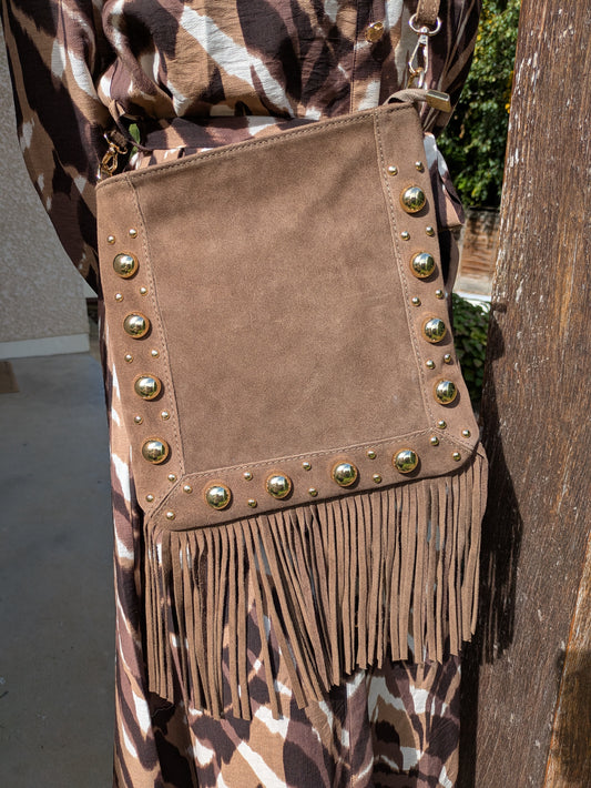 SAC WILSON - CUIR CHOCO