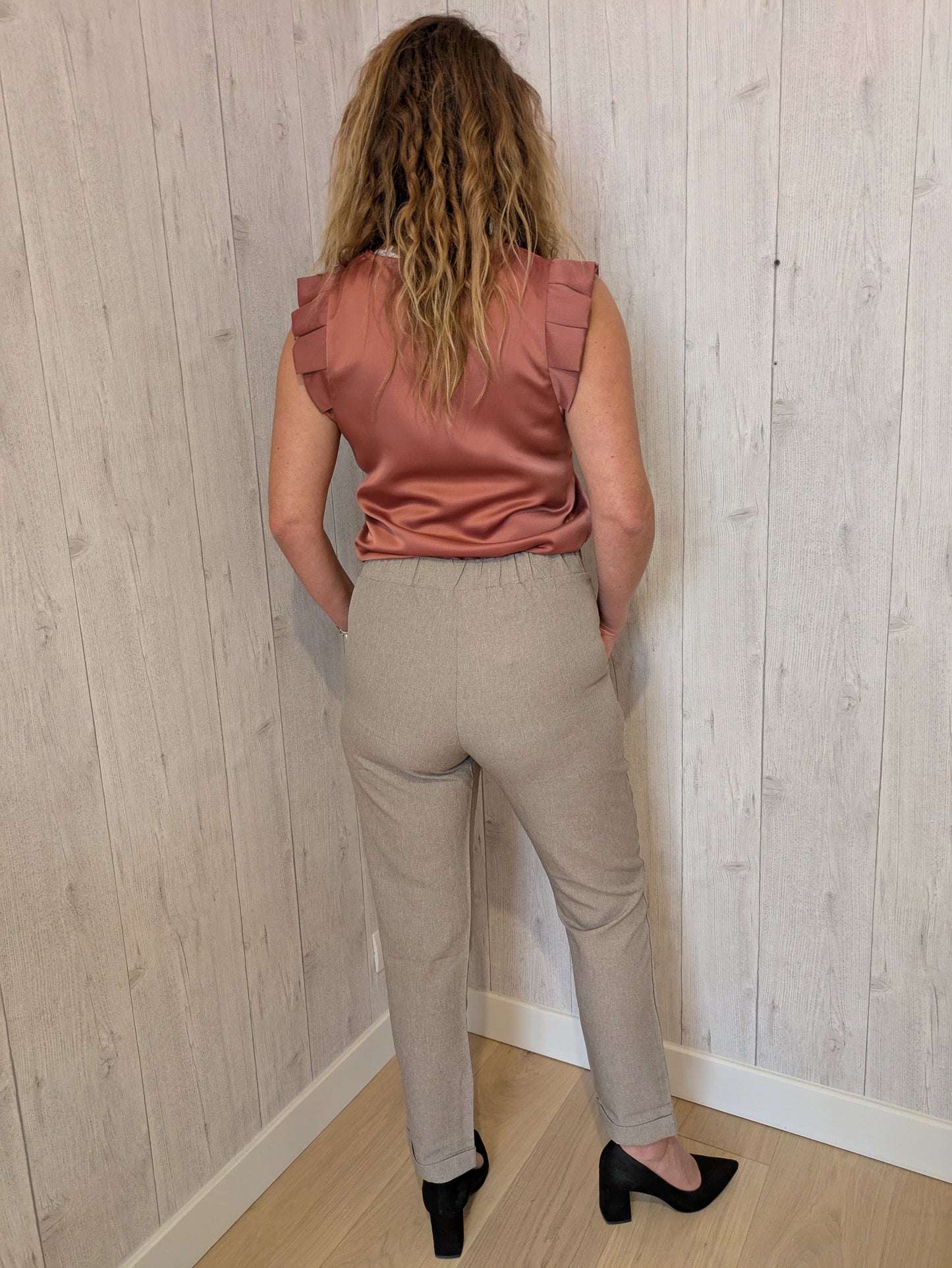 PANTALON TOM - TAUPE