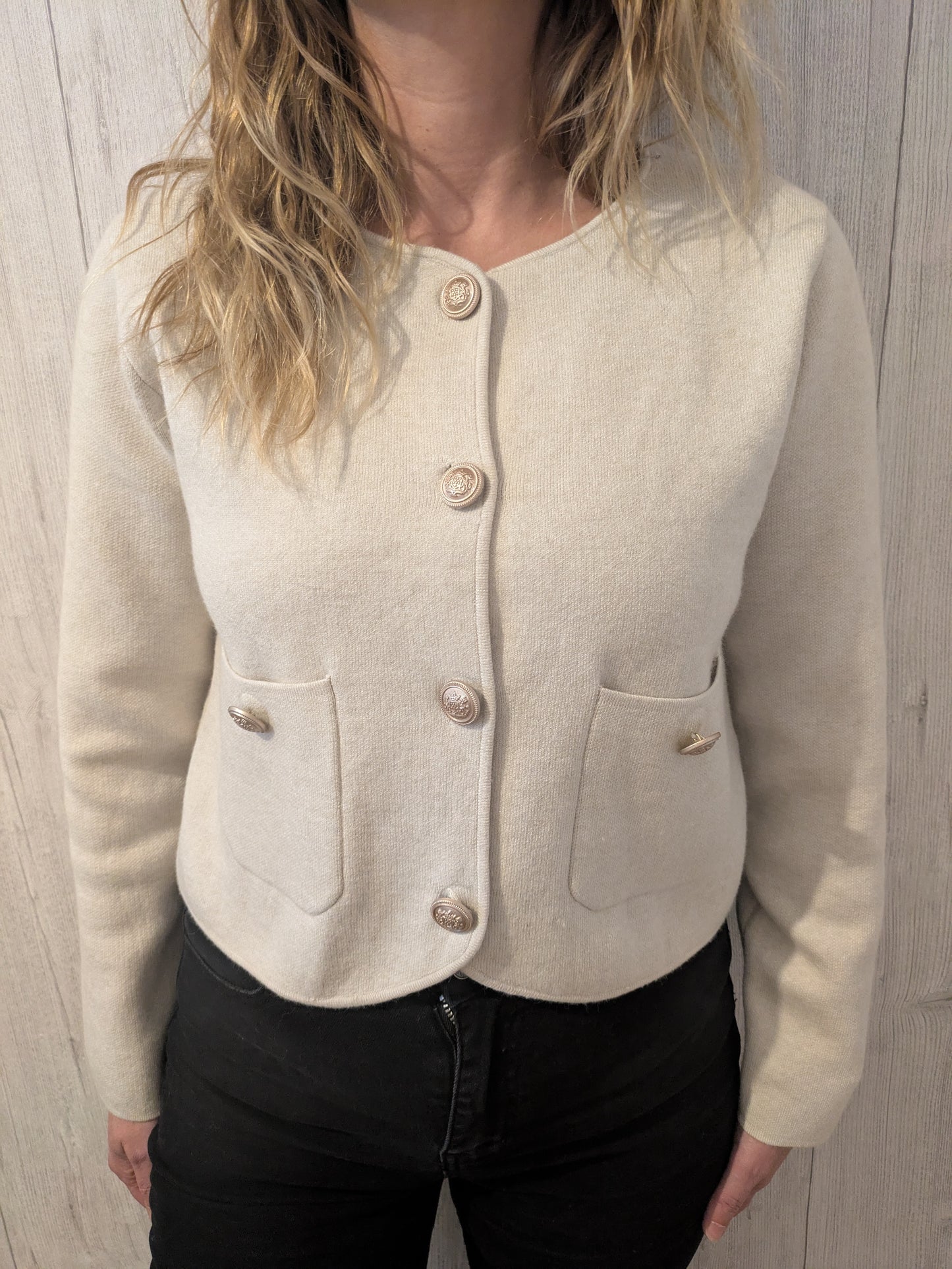 GILET STELLA - TAUPE