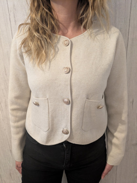 GILET STELLA - TAUPE