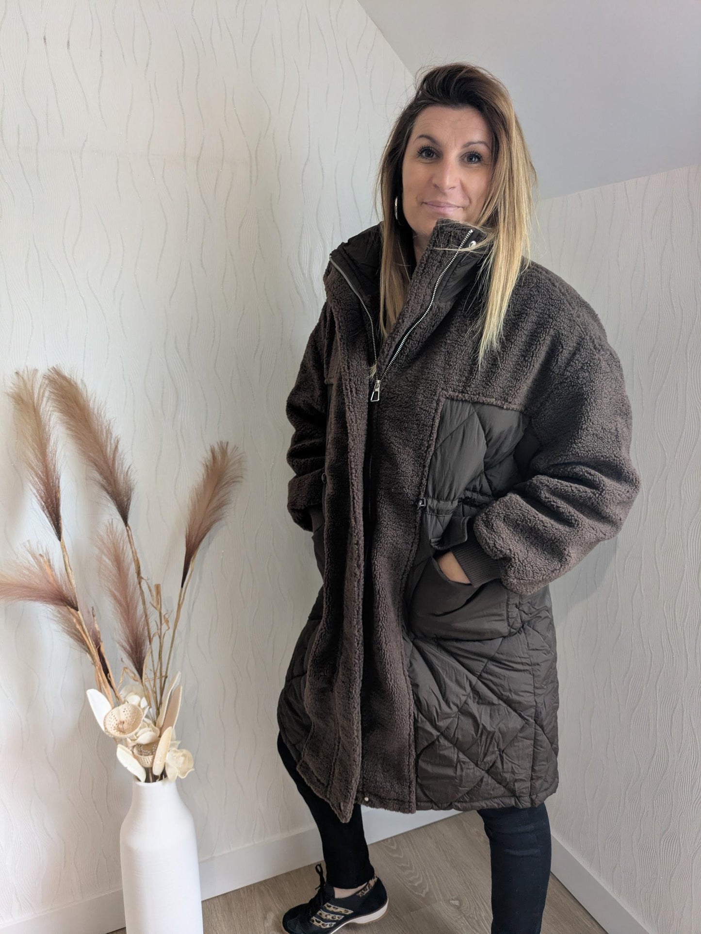 MANTEAU CODY - CHOCO