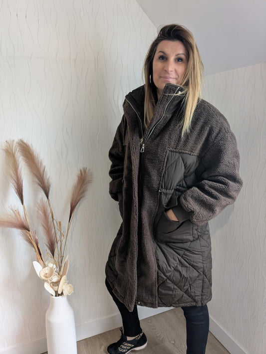 MANTEAU CODY - CHOCO