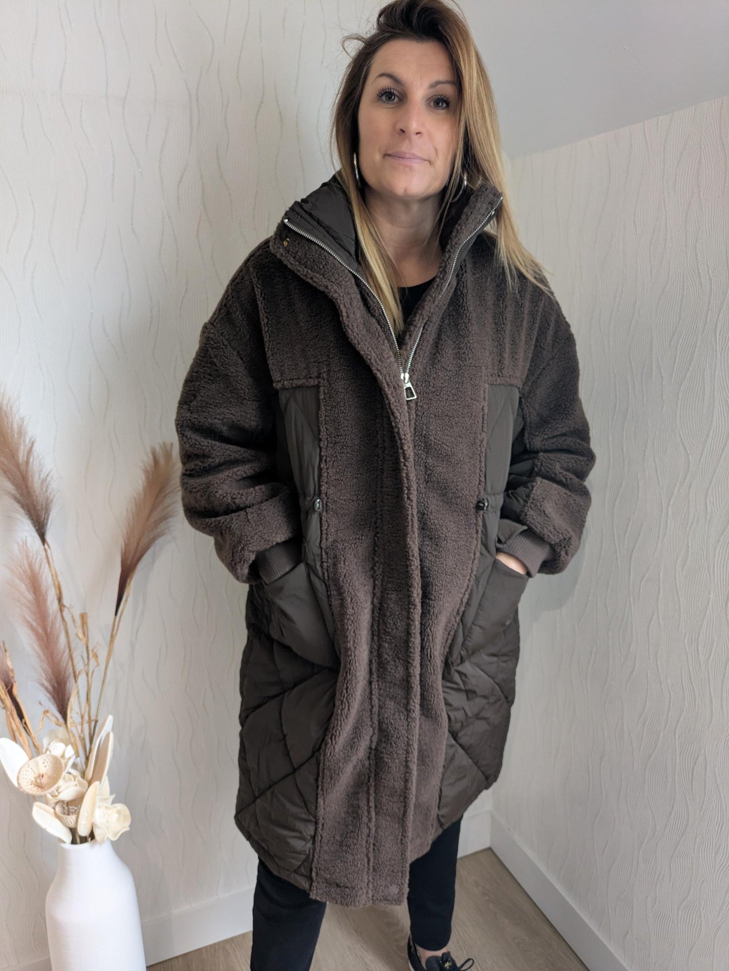 MANTEAU CODY - CHOCO