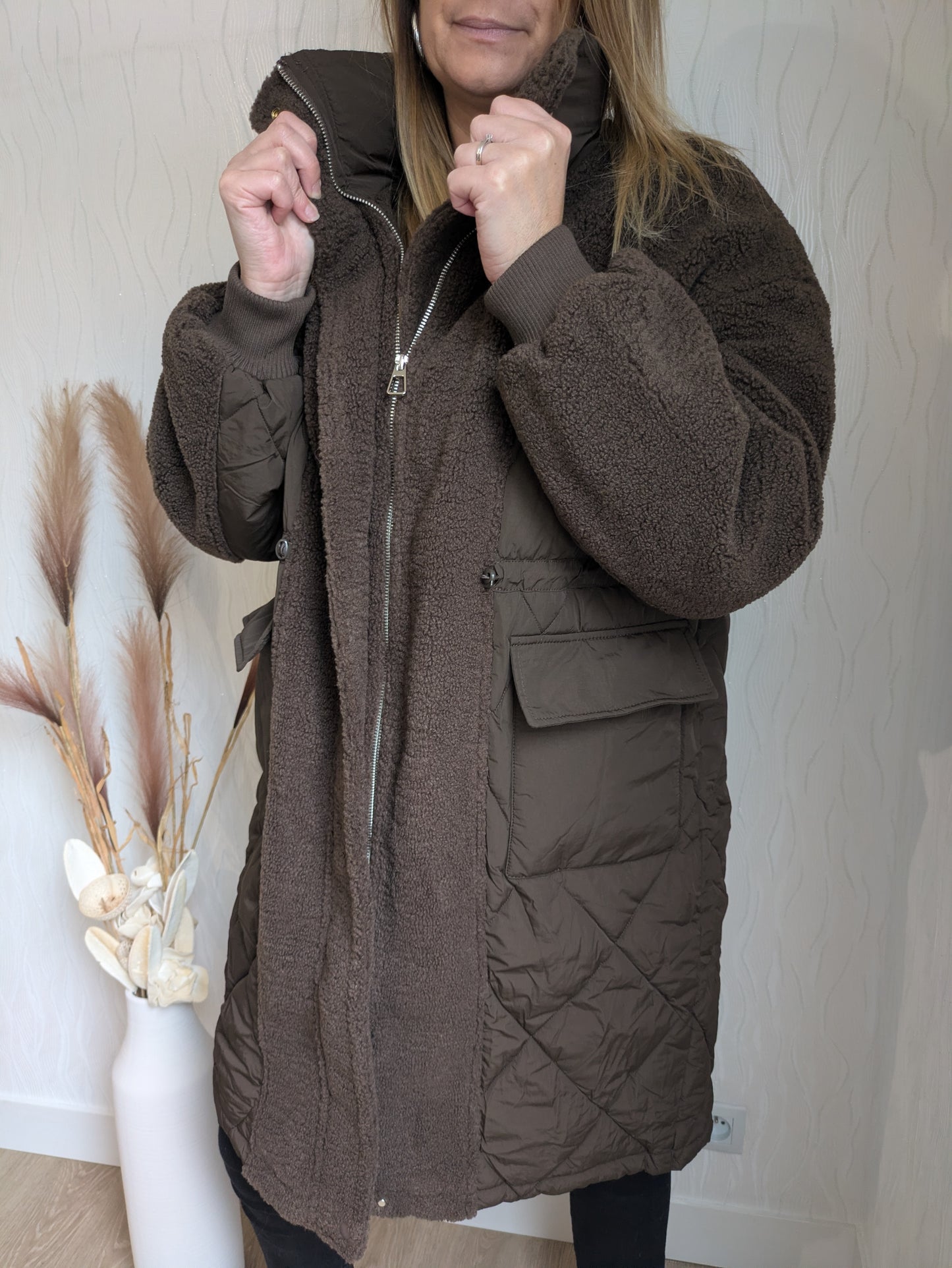 MANTEAU CODY - CHOCO