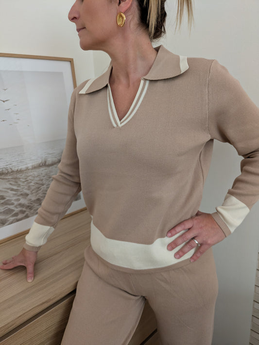 ENSEMBLE SPORTSWEAR IDA - TAUPE