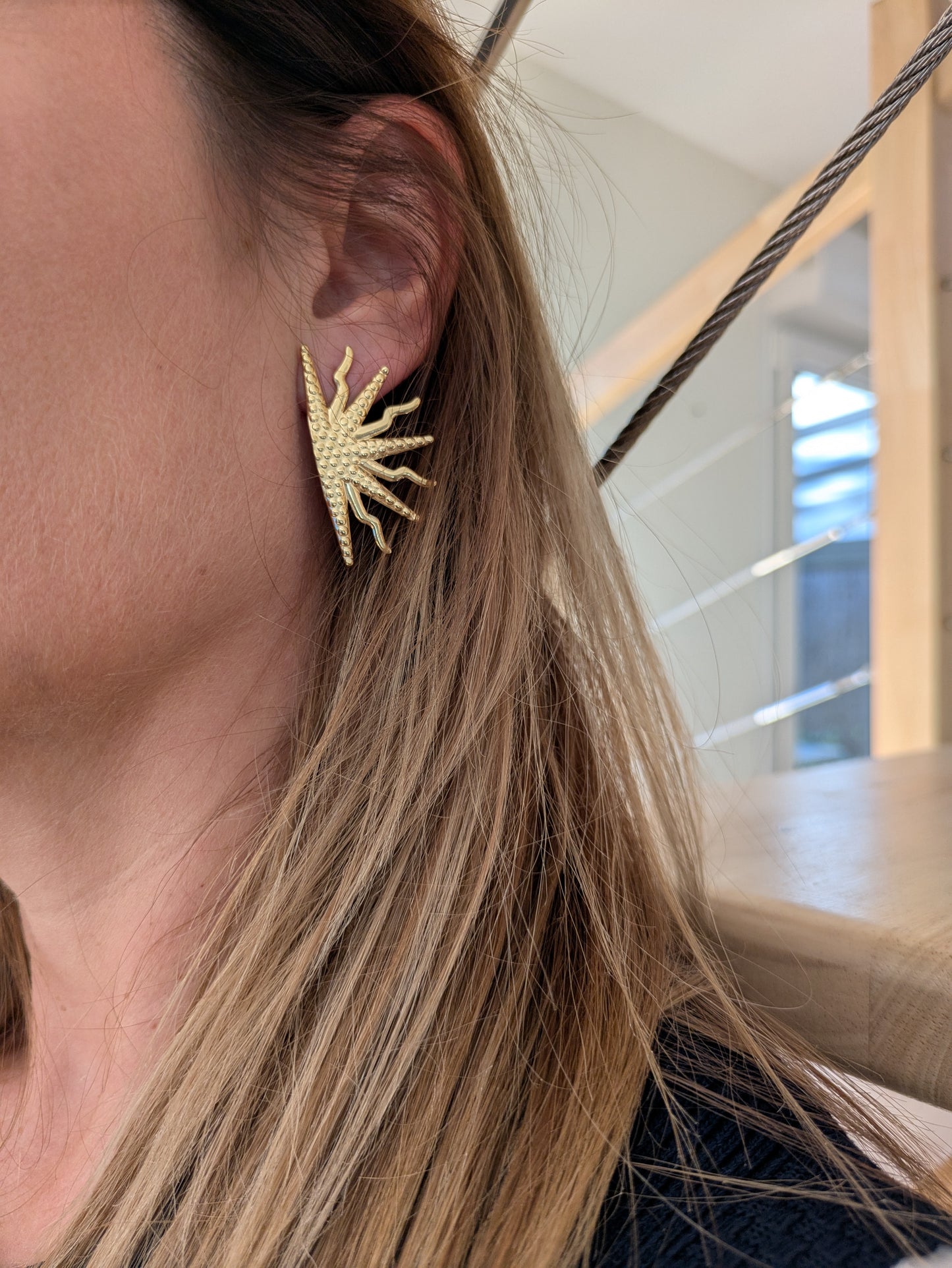 BOUCLES TINA - DORÉES