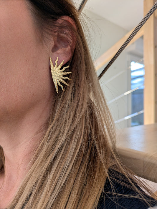 BOUCLES TINA - DORÉES