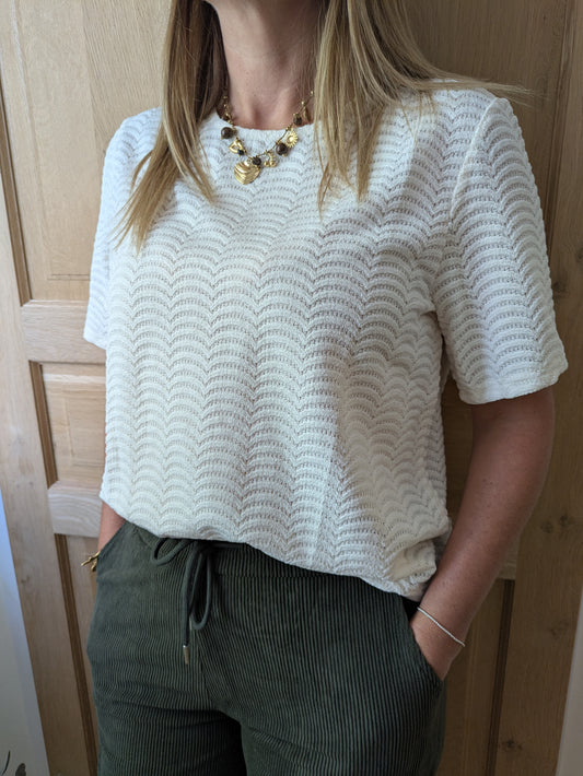 TOP GABY - BEIGE