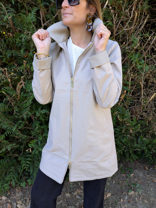 IMPERMÉABLE FLORA - BEIGE