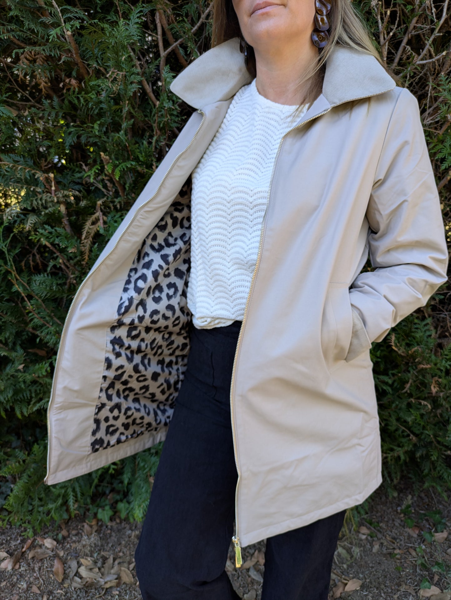 IMPERMÉABLE FLORA - BEIGE