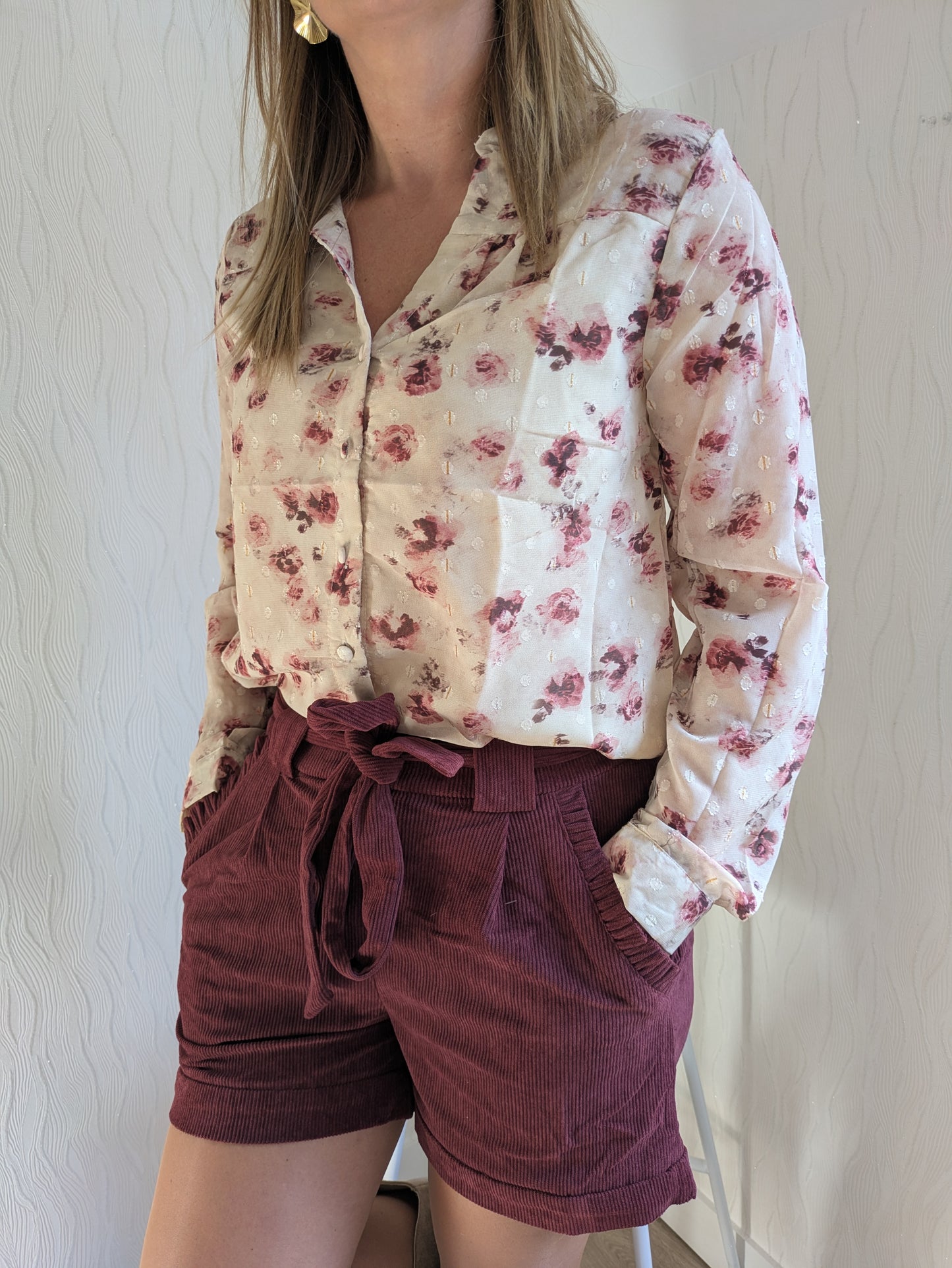 SHORT NOVA - BORDEAUX
