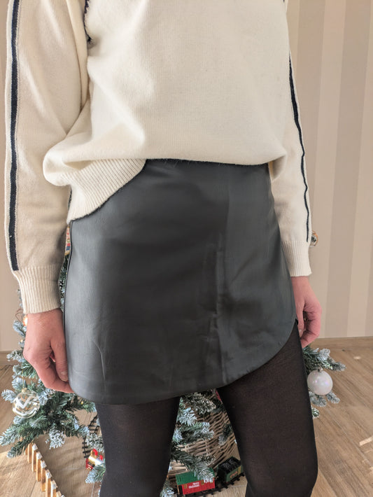 JUPE SHORT PETER - NOIR