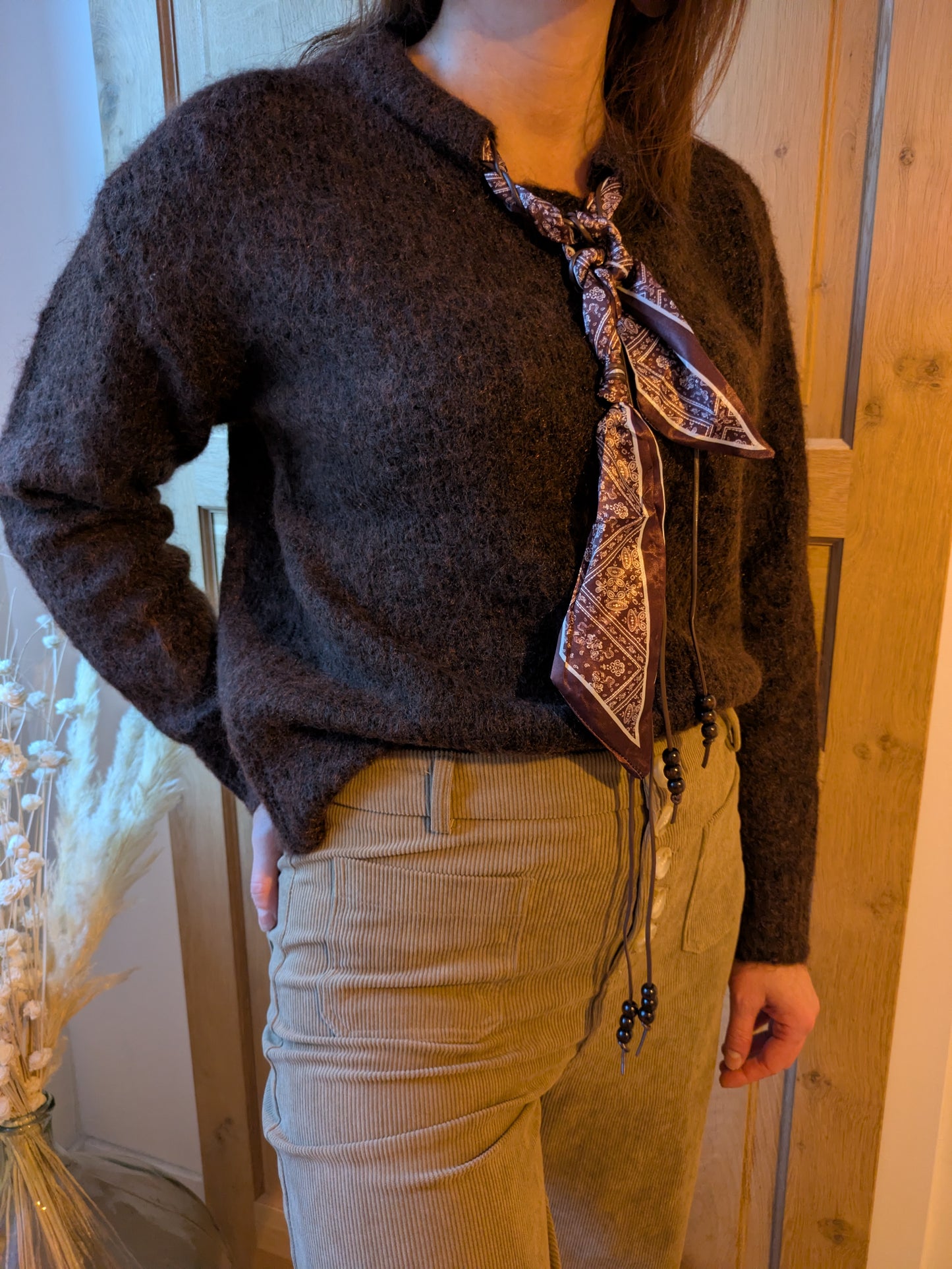 PULL CHARLISE - CHOCO