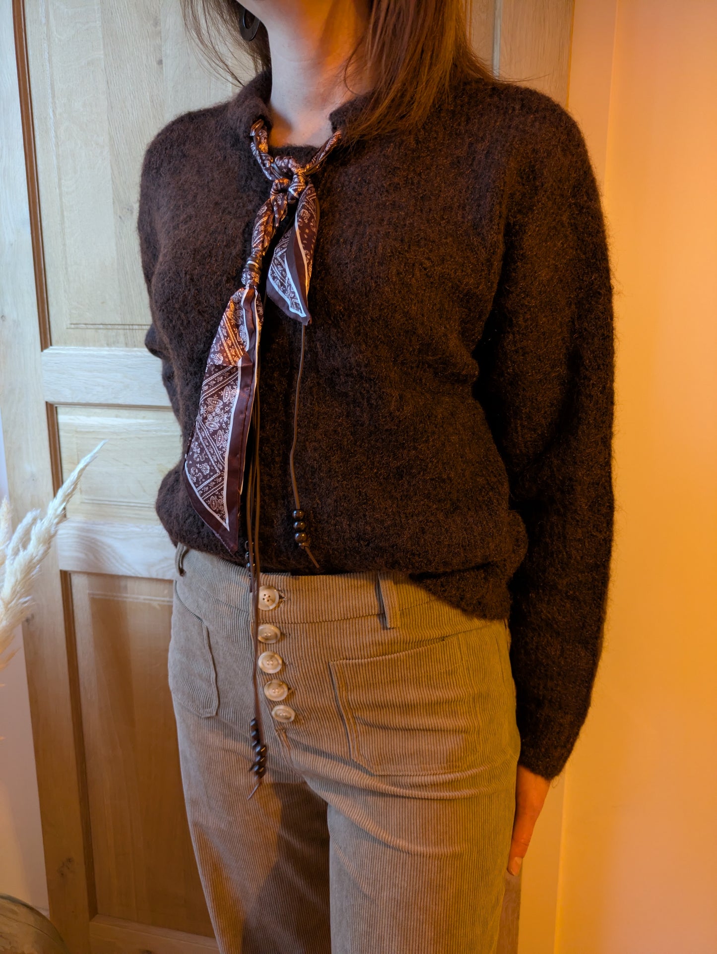 PULL CHARLISE - CHOCO