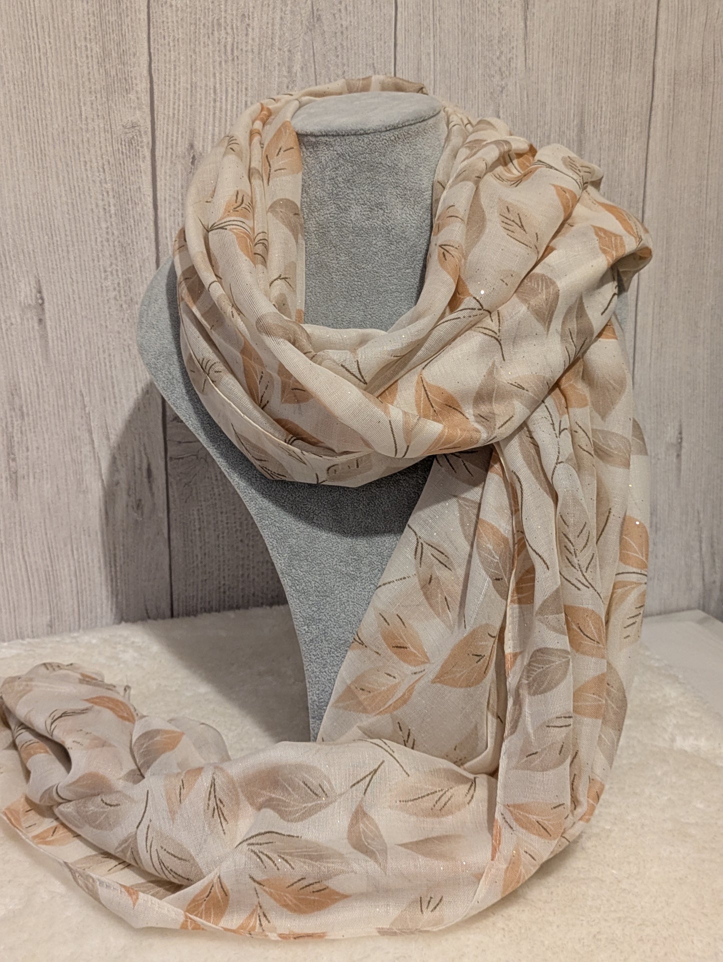 Foulard beige