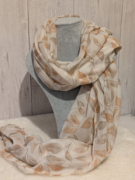 Foulard beige