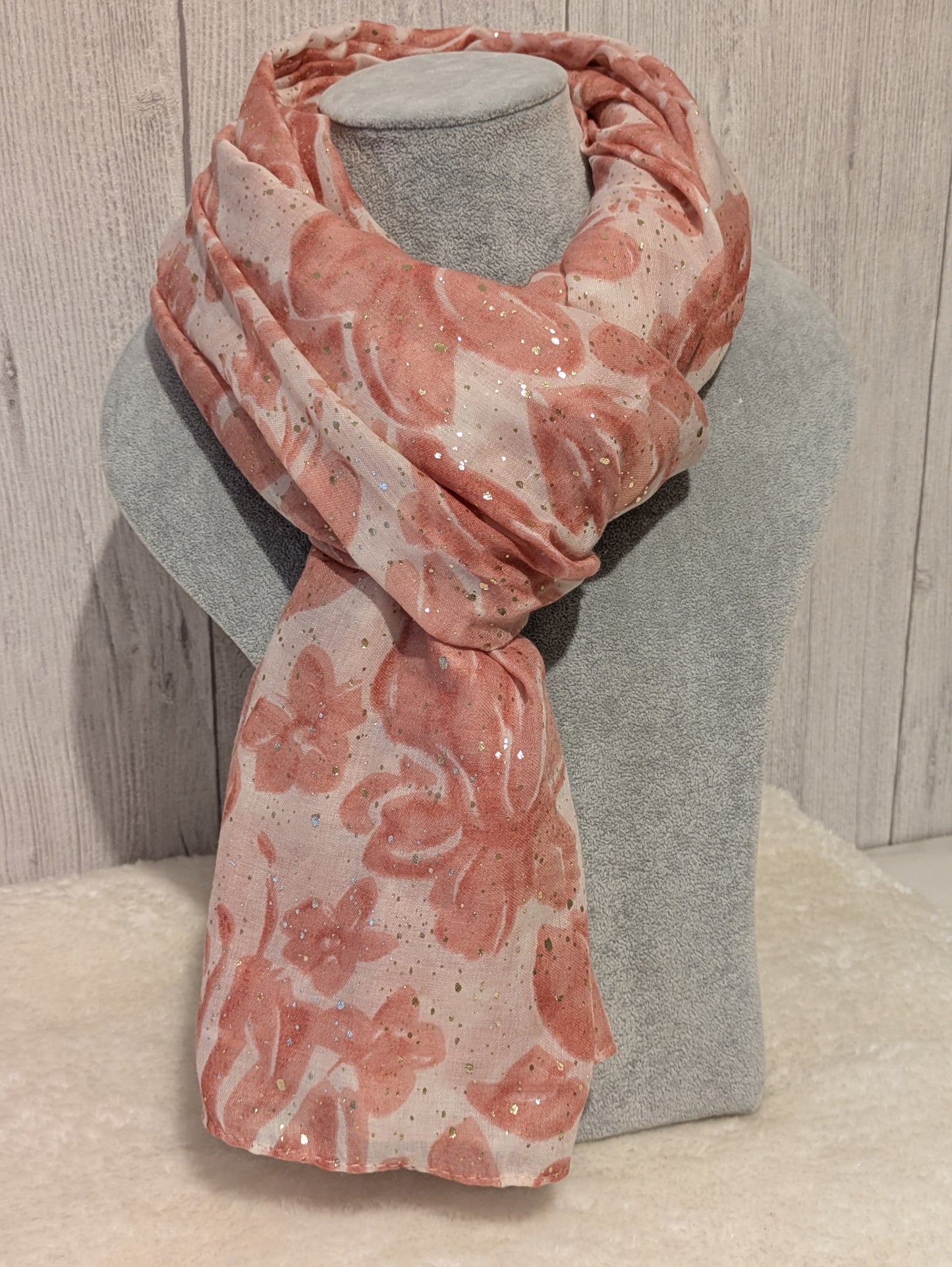 Foulard rose