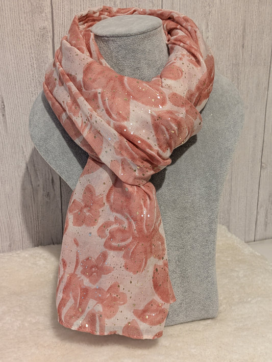 Foulard rose