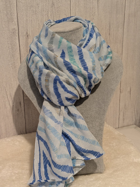 Foulard bleu