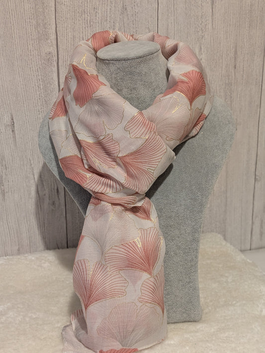 Foulard rose